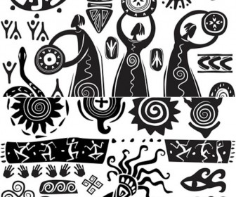 Black and White Vector Clip Art