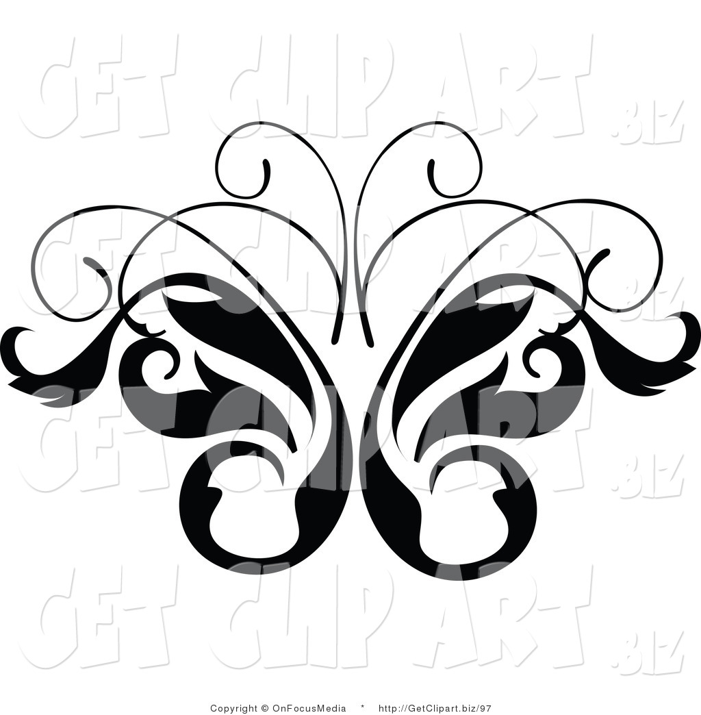 Black and White Vine Clip Art Black and White Vine Clip Art