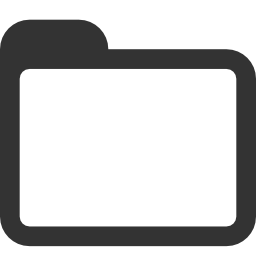Black Folder Icon Black Folder Icon