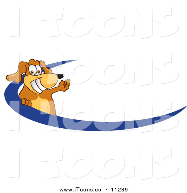 Blue Half Circle Clip Art