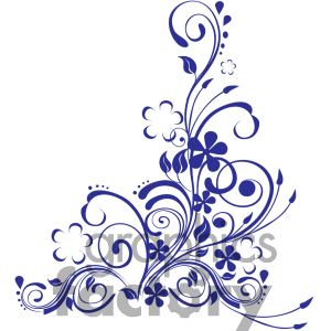 Blue Swirl Designs Clip Art Blue Swirl Designs Clip Art