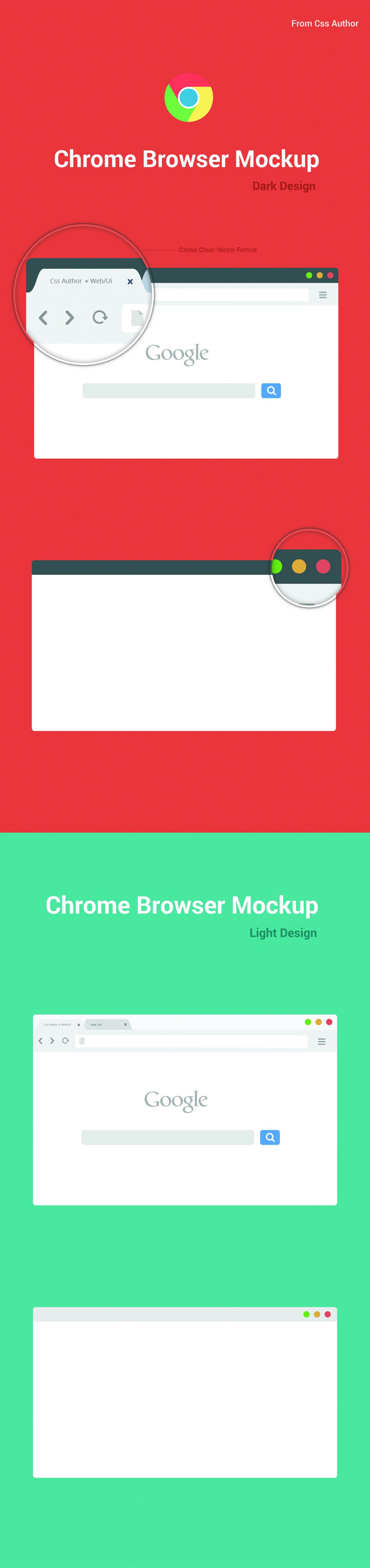 Browser Mockup Vector Browser Mockup Vector