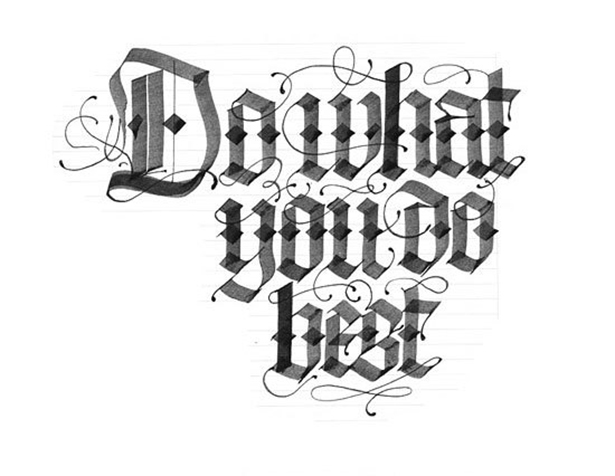 Calligraphy Font Examples Calligraphy Font Examples