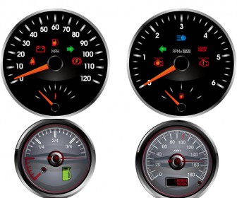 Car Dashboard Speedometer