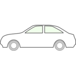 Car Outline Drawing