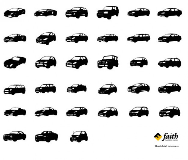 Car Silhouette Vector Free