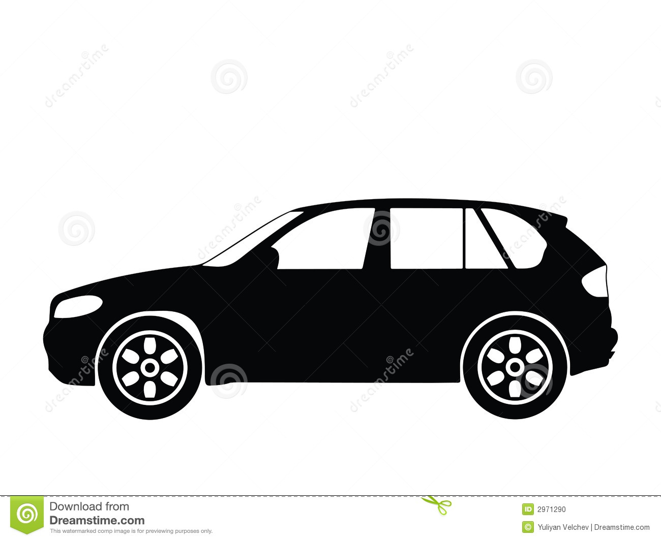 Car Silhouette Vector