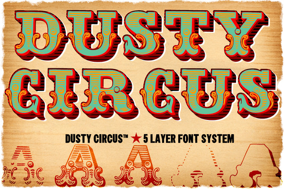 Carnival Circus Fonts