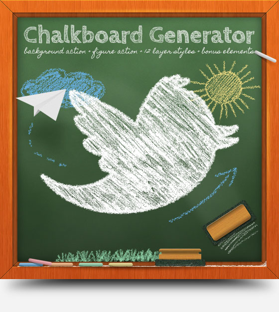 Chalkboard Writing Generator