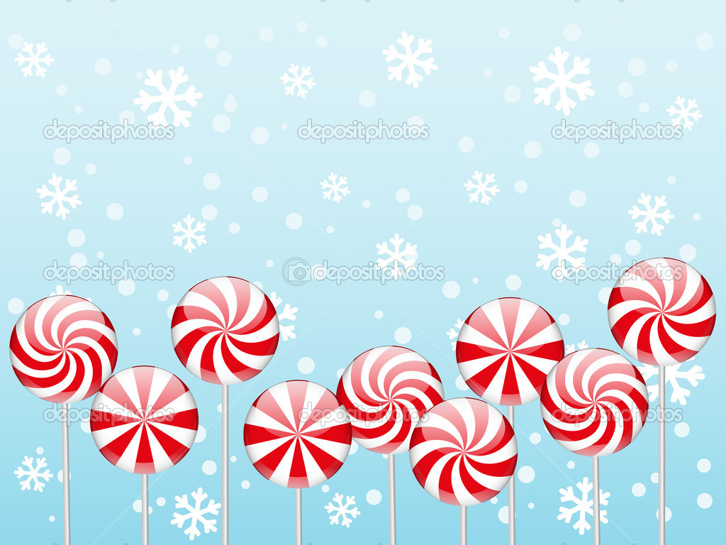 Christmas Candy Border