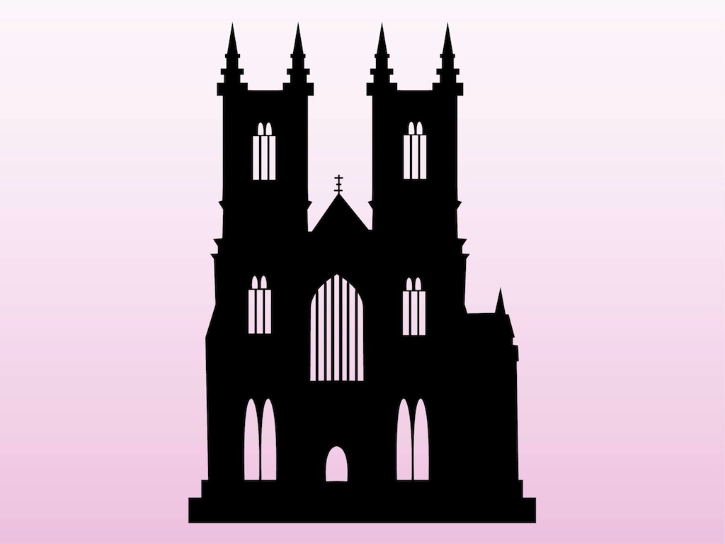 Church Silhouette Clip Art