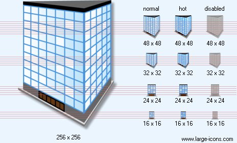 Commercial Building Icon