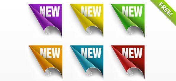 Corner Ribbon Template Corner Ribbon Template