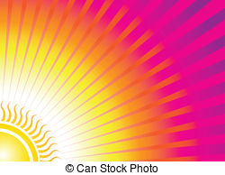 Corner Sun Clip Art