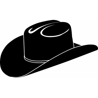 Cowboy Hat Vector Clip Art