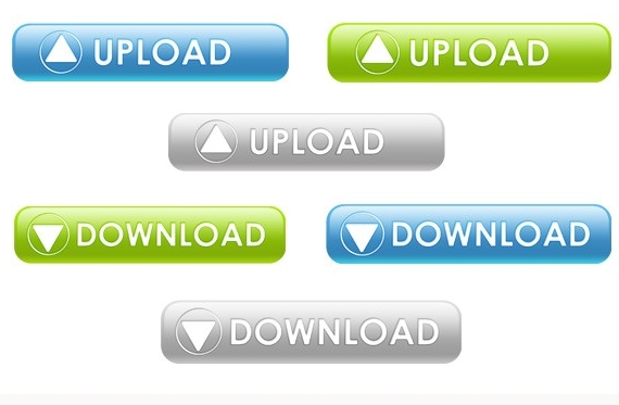 Download and Upload Button