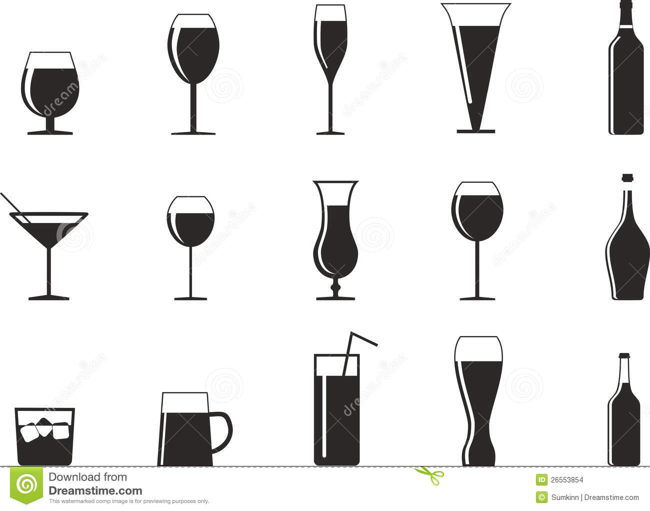 Drinking Glass Vector Drinking Glass Vector