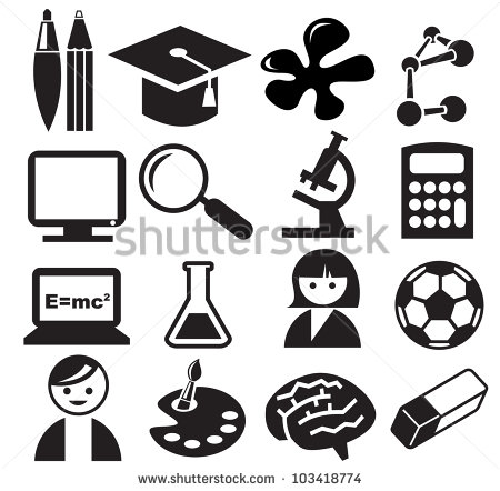 Education Icon Vector Art