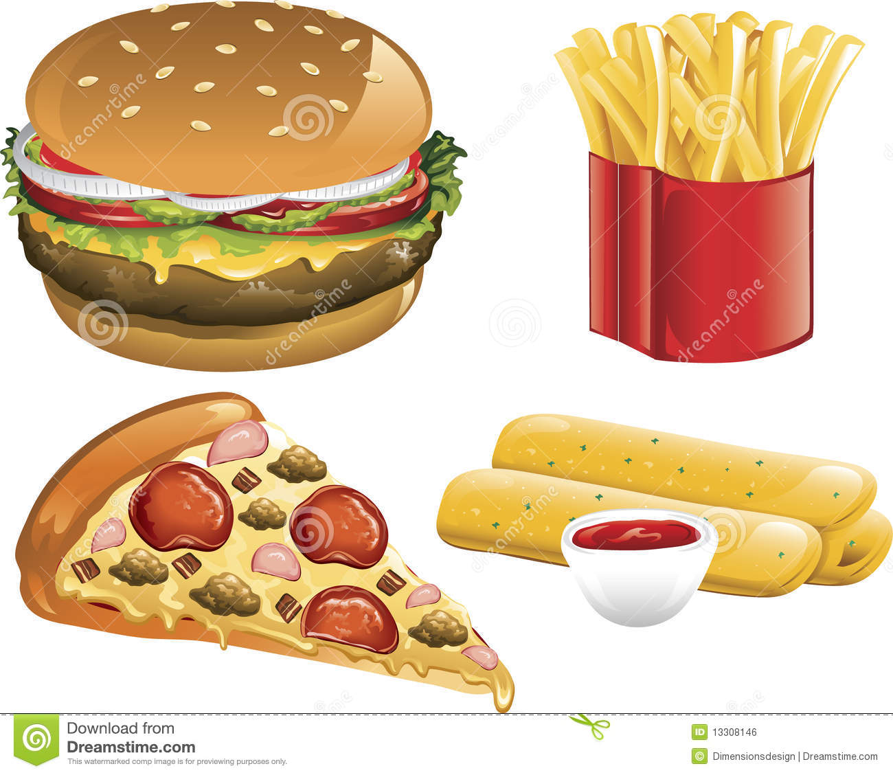 Fast Food Icons