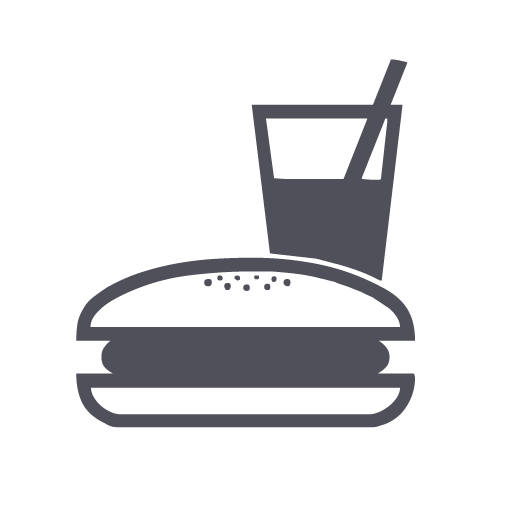 Fast Food Restaurant Chain Icons Fast Food Restaurant Chain Icons