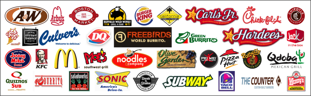 Fast Food Restaurants Logos