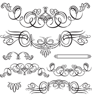 Free Flourish Vector Art