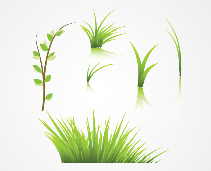 Free Grass Vector Clip Art