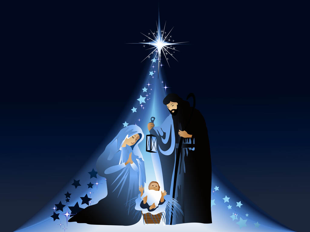 Free Nativity Vector Graphics