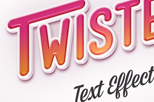 6 Photos of Photoshop Text Effects PSD