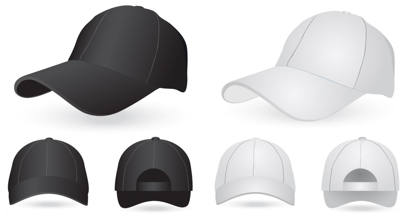 Free Vector Baseball Cap Template