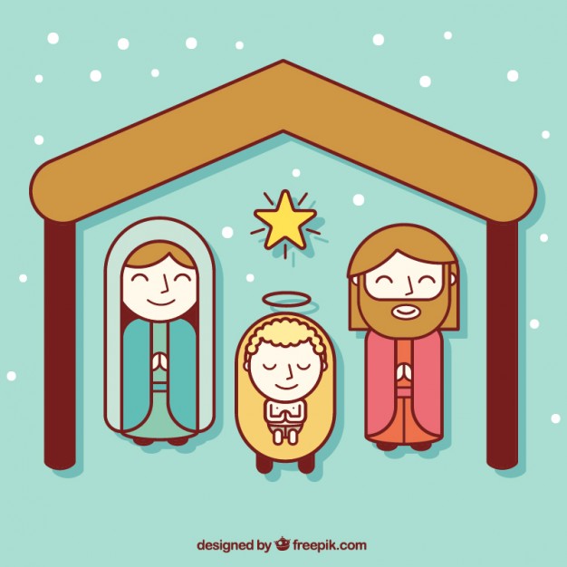 Free Vector Nativity