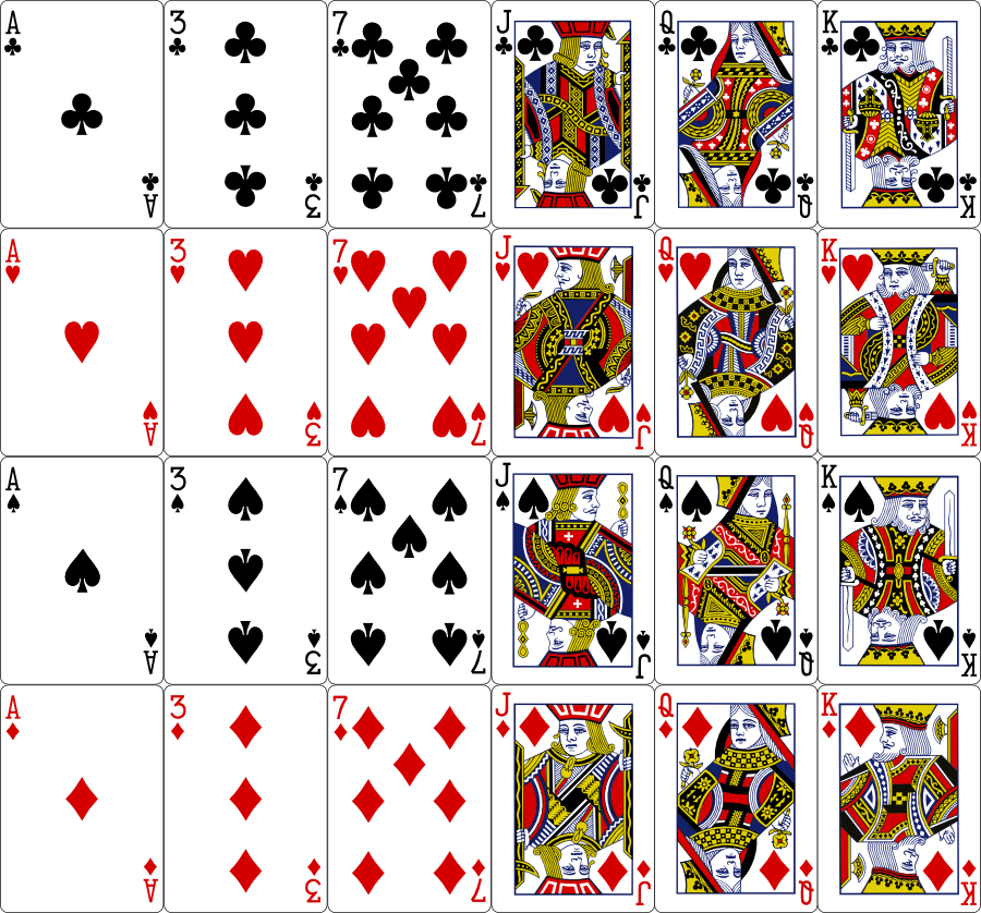 Free Vector Playing Cards Deck Free Vector Playing Cards Deck