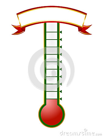 Fundraising Goal Thermometer Clip Art Free