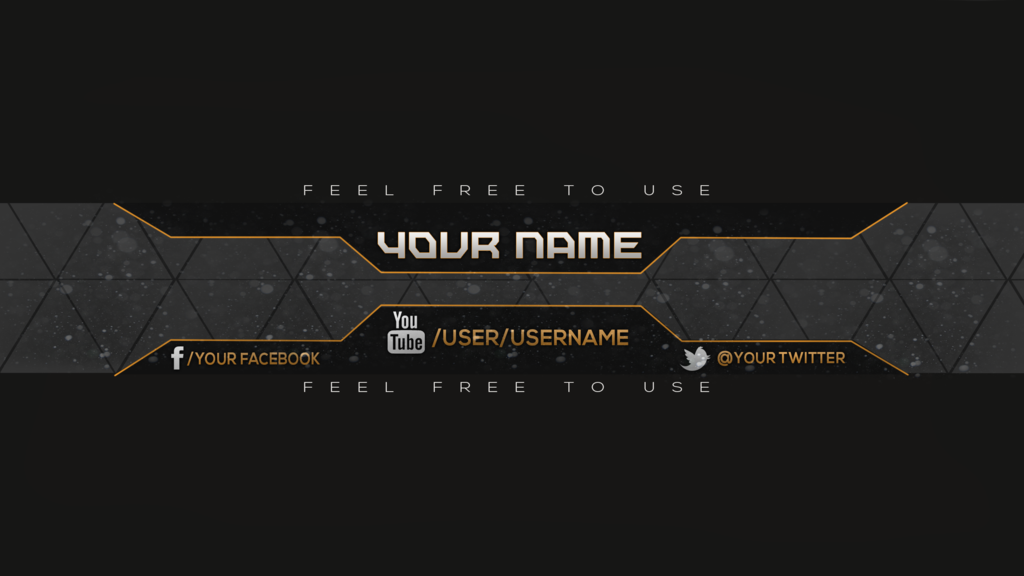 Gaming YouTube Banner Template