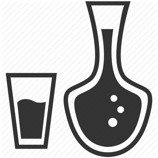 Glass of Drinking Water Icons Glass of Drinking Water Icons