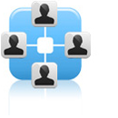 Global Collaboration Icon Global Collaboration Icon