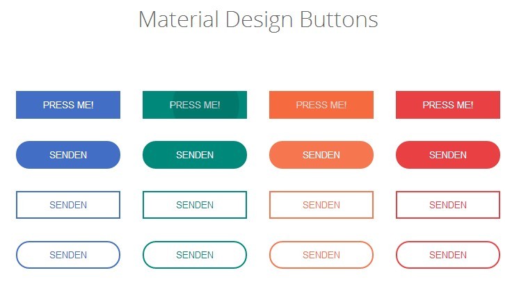 Google Button Design Material