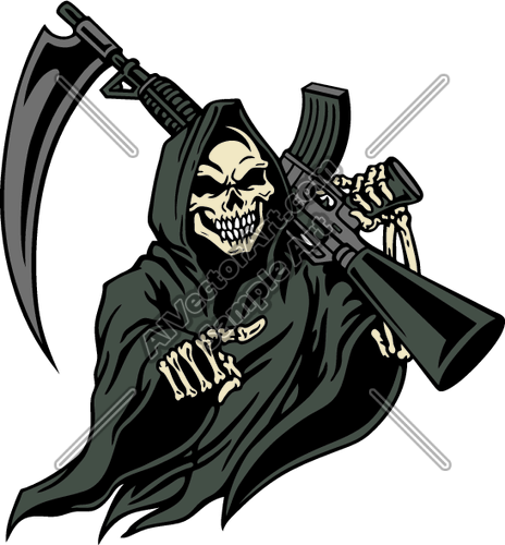 Grim Reaper Clip Art