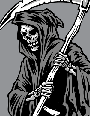 Grim Reaper Vector Art