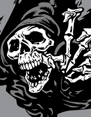 Grim Reaper Vector Art
