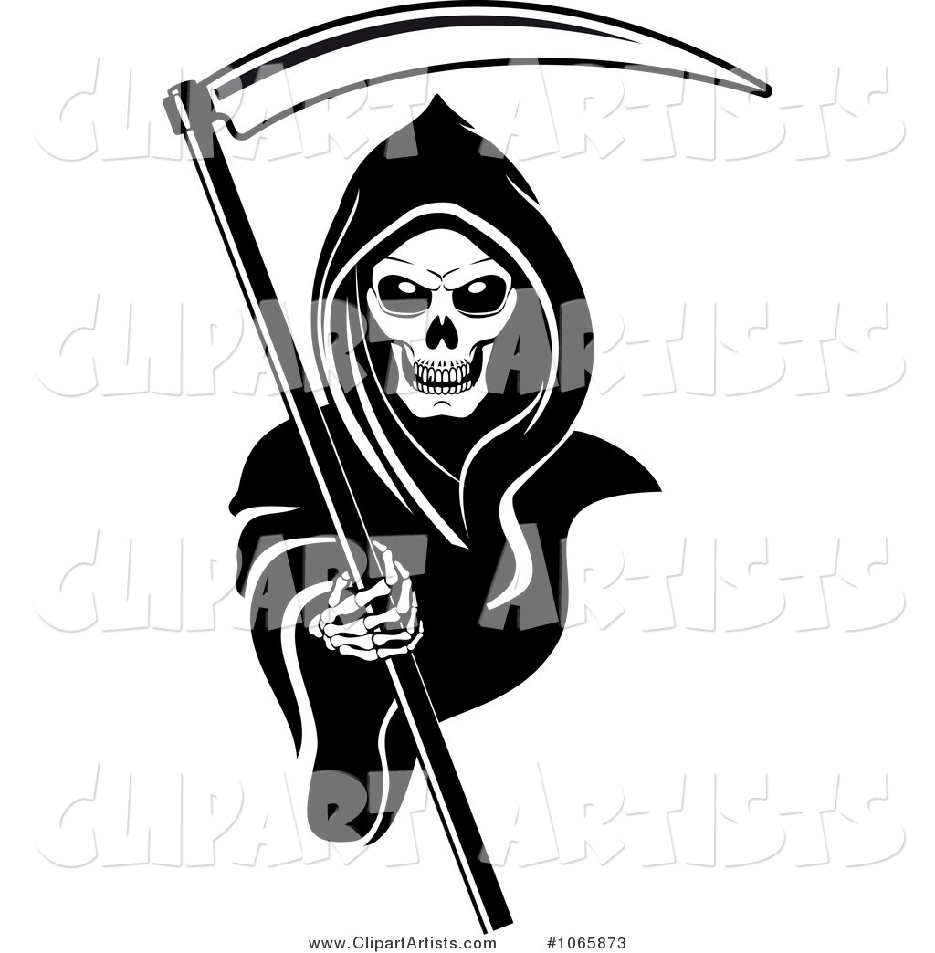 Grim Reaper Vector Clip Art