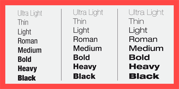 Helvetica Neue Light Font