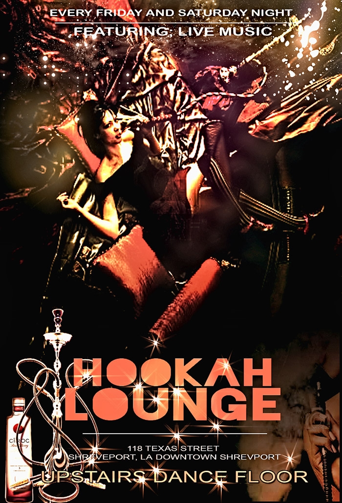 Hookah Lounge Club Flyers