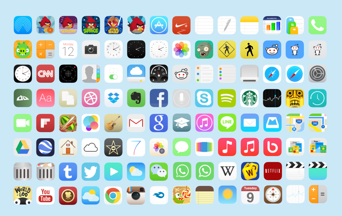 iOS 7 Icons iOS 7 Icons