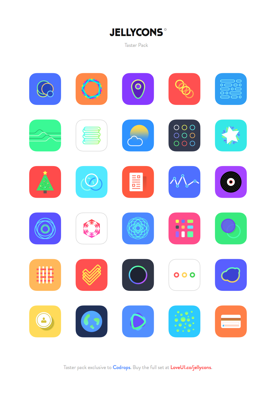 iOS 8 App Icons