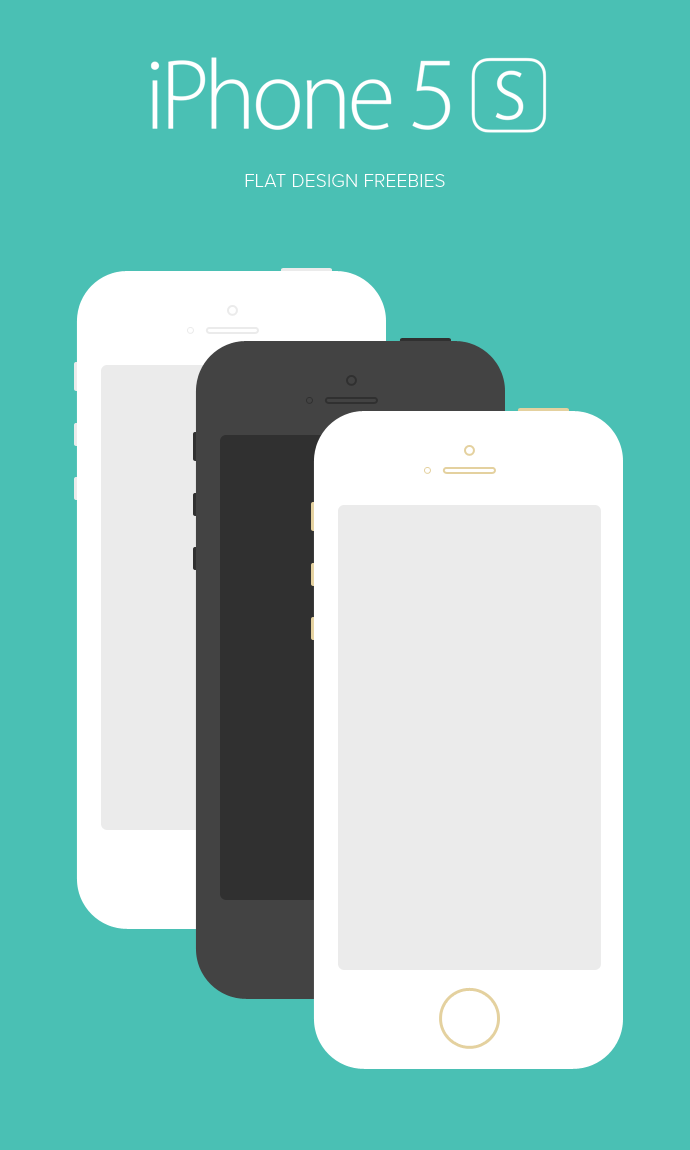 iPhone 5S Free Template for Designs iPhone 5S Free Template for Designs
