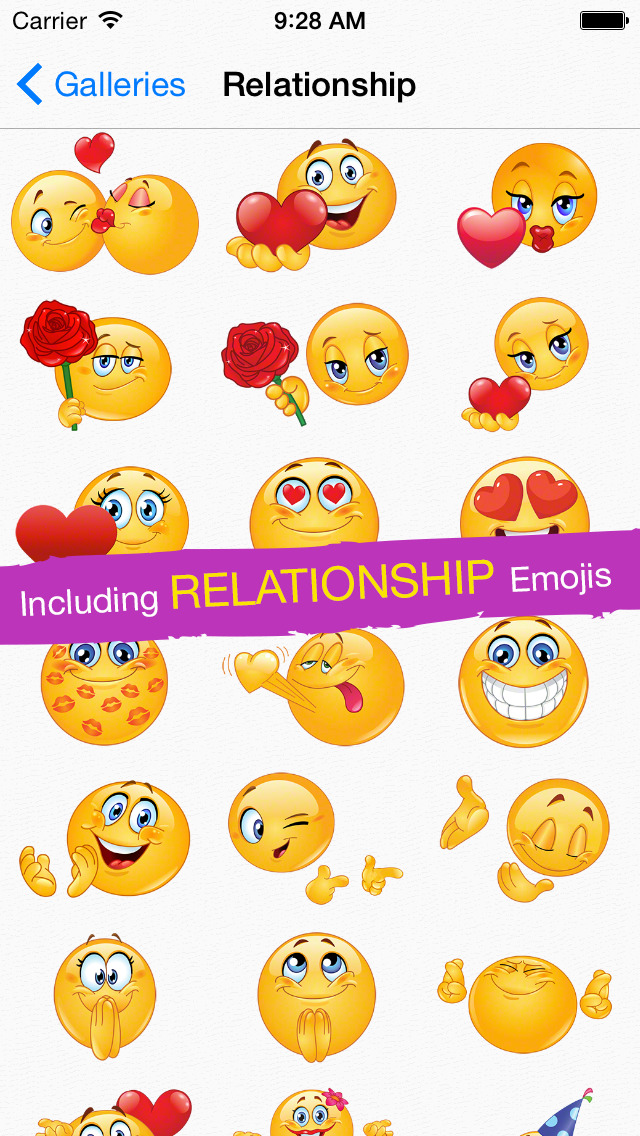 flirting emoticons iphone