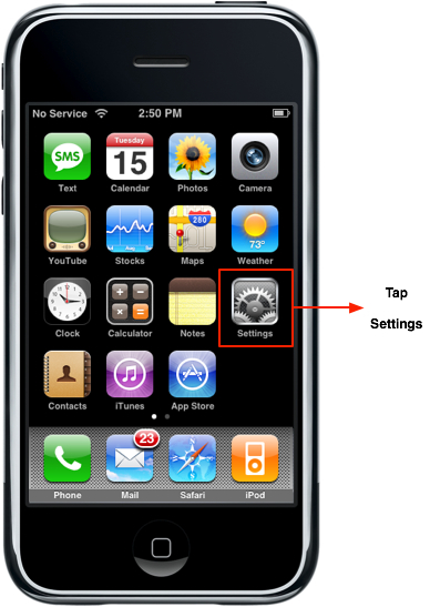 iPhone Settings Icon