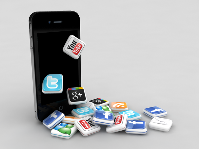 iPhone Social Media Icons