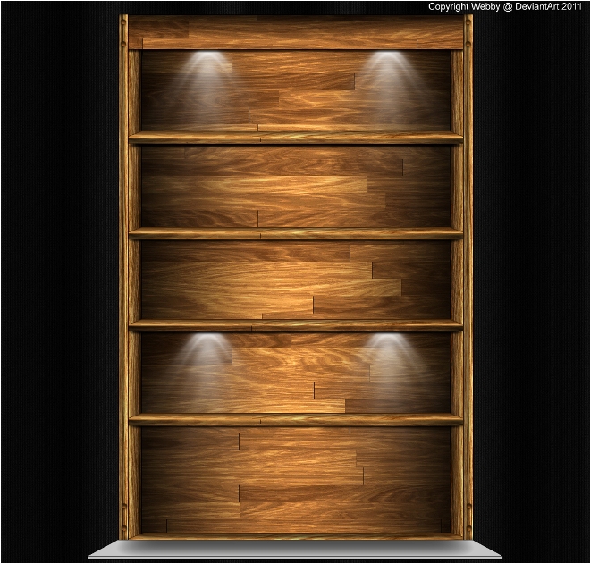 iPhone Wallpaper Shelves Templates